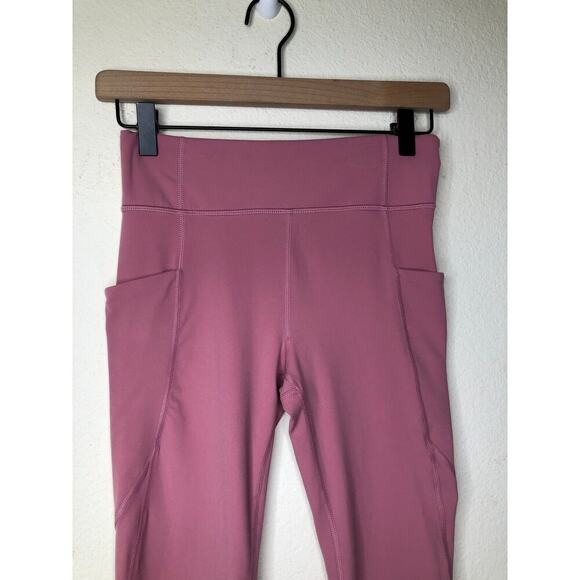 Athleta Girl Leggings Pants High-rise Side Pockets Size: XL/ 14 - Picture 5 of 16